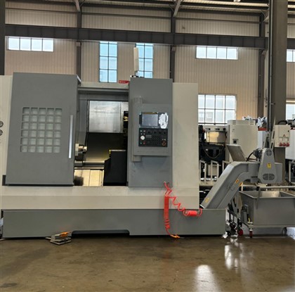 Próiseáil Páirteanna Miotail CNC Slant-Deil Leaba